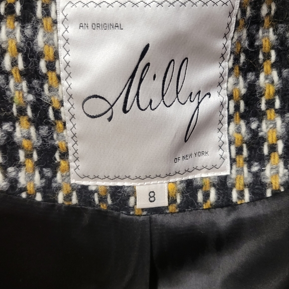 Milly of New York Plaid Jacket & Skirt Combo - Picture 10 of 16